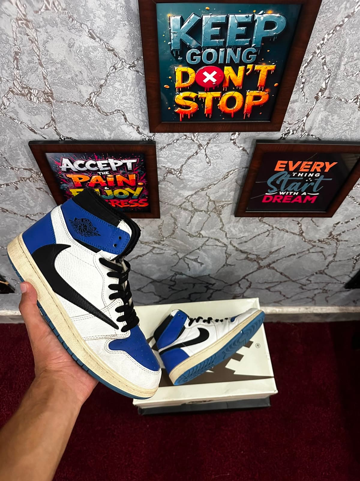 Air Jordan 1 High X Travis Scott